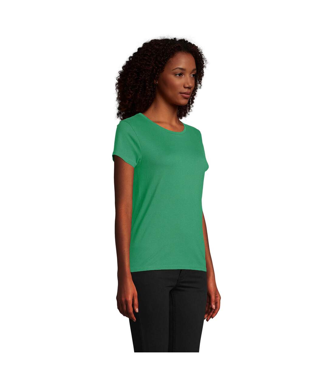 T-shirt Pioneer Femme Vert Kelly SOLS-3