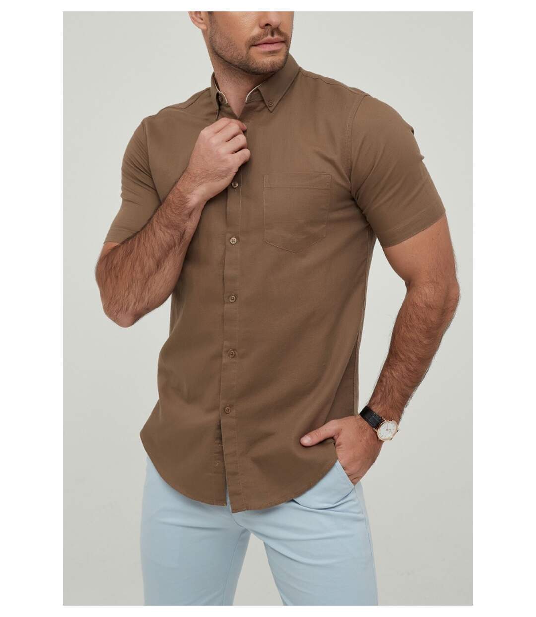 Chemise Manches Courtes-2