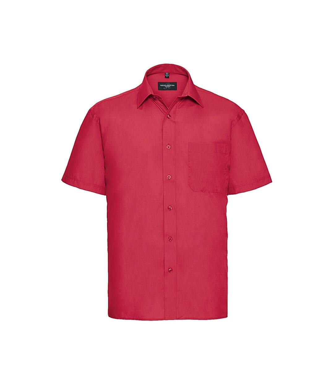 Chemise Homme Rouge Classique Russell Collection-1
