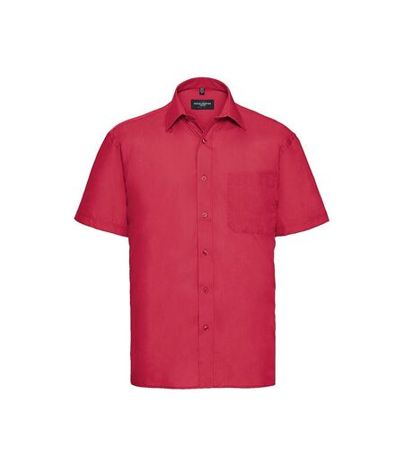 Chemise Homme Rouge Classique Russell Collection