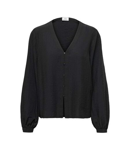 Blouse noire femme jdy train neck