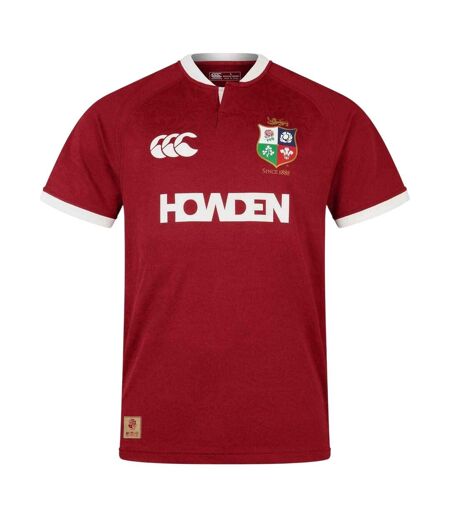 Maillot De Rugby Motif/style British & Irish Lions Homme Rouge Écarlate Canterbury
