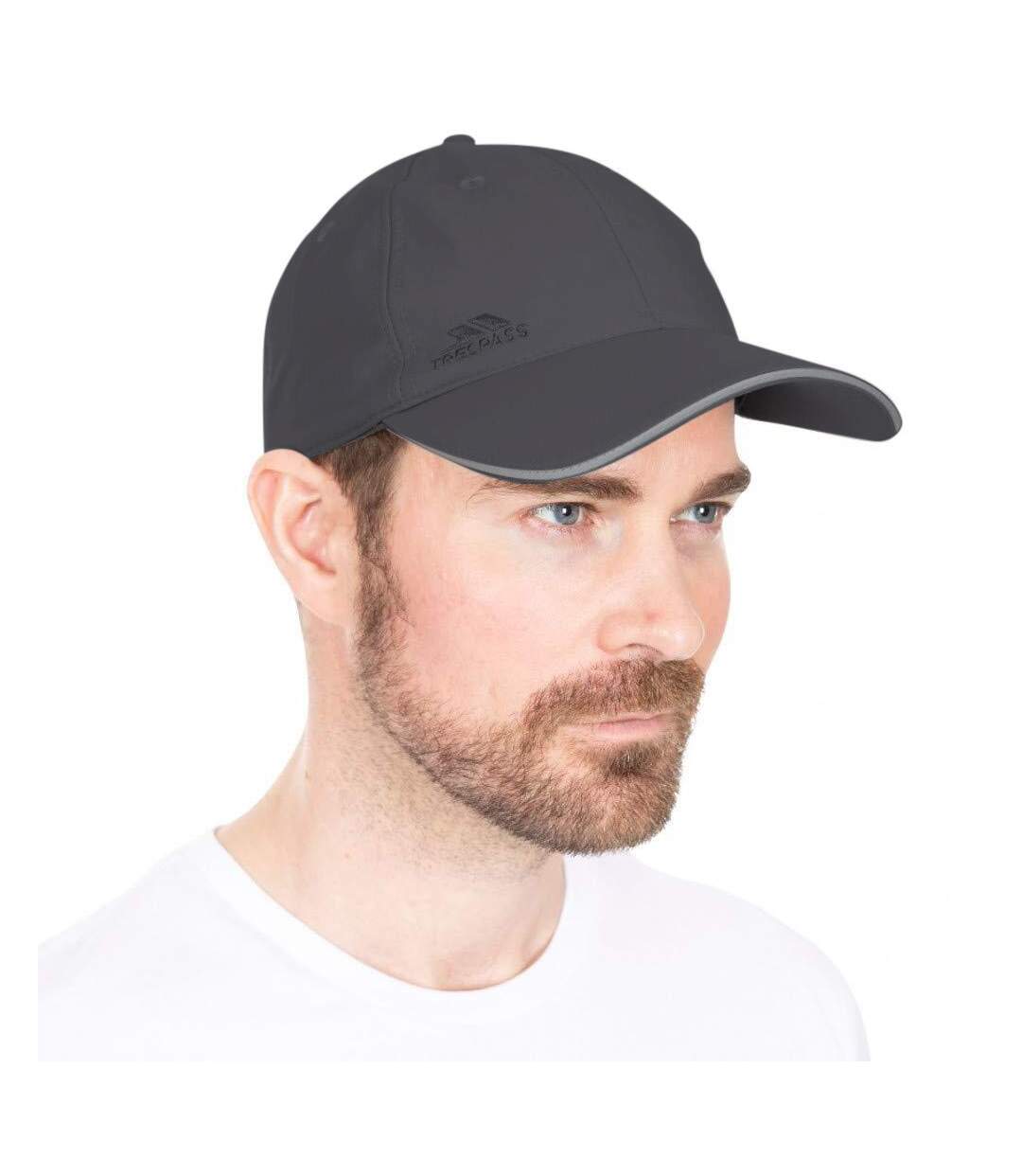 Trespass Mens Cosgrove Quick Dry Baseball Cap (Black)