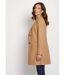 Manteau col tailleur aspect lainage-3