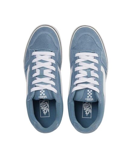 Mens Calderone Suede Trainers Citadel Blue Vans