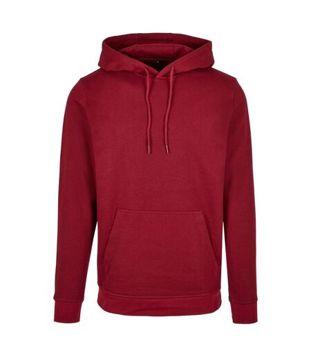Mens Basic Hoodie Bourgogne Build Your Brand