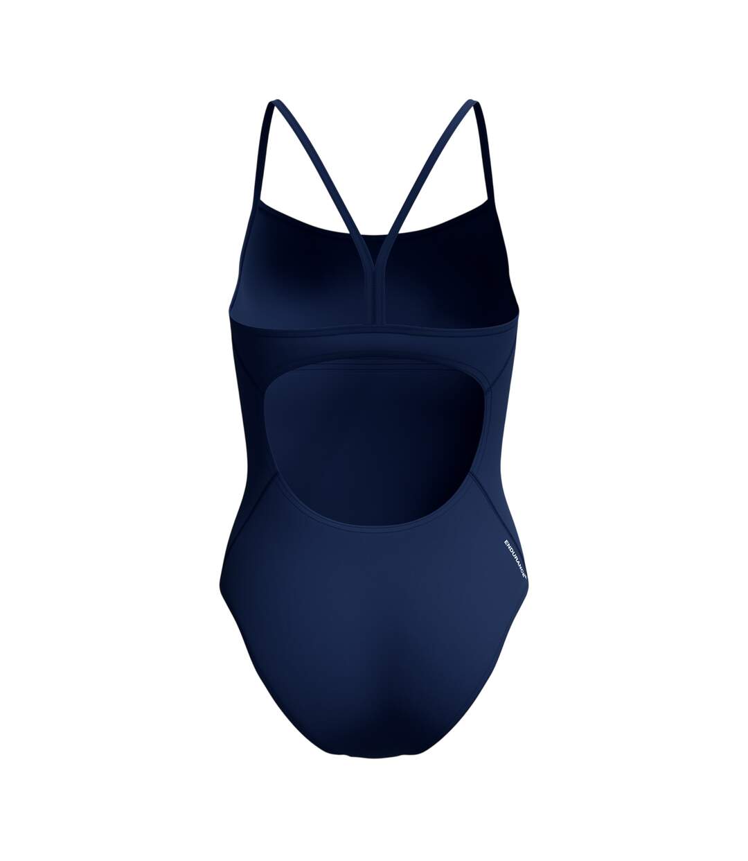 Maillot De Bain 1 Pièce À Bretelles Fines Motif/style Logo Femme Bleu Marine Speedo-3
