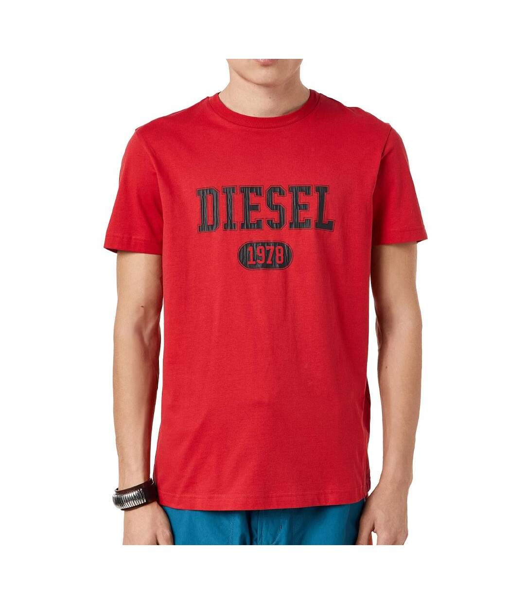 T-shirt Rouge Homme Diesel Diegor - S-1