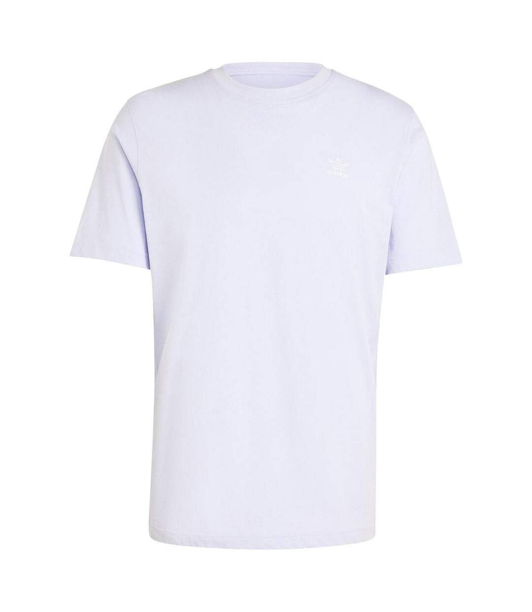 T-shirt Motif/style Logo Essentials Homme Rose Violet Adidas-2