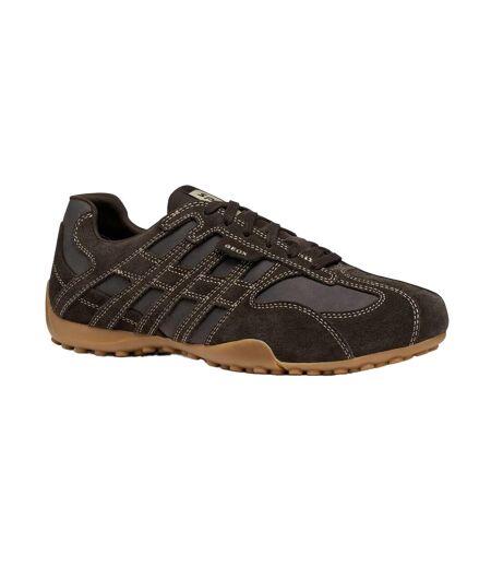 Baskets U Snake Homme Marron Foncé Geox
