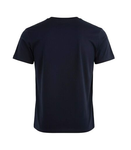 T-shirt Motif/style Logo À Carreaux Aldis Homme Bleu Marine Aquascutum
