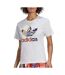 T-Shirt blanc femme adidas reg - l-1