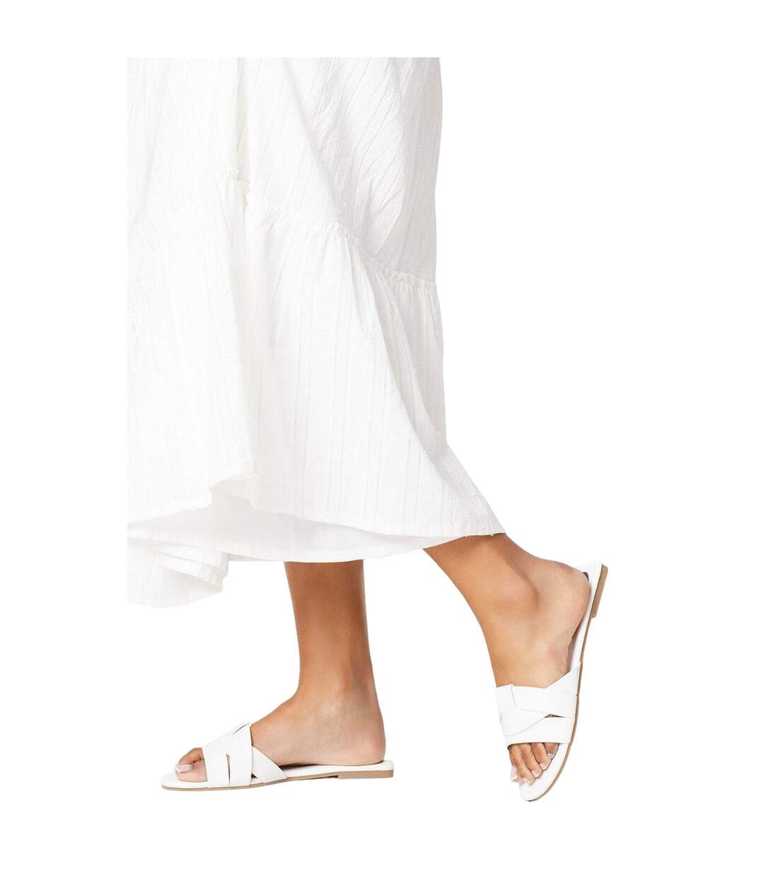 Sandales mules femme blanc Dorothy Perkins-3