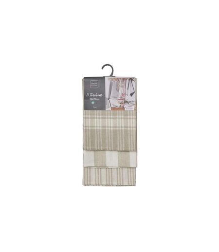 Lot de 3 Torchons Bayado 50x70cm Lin
