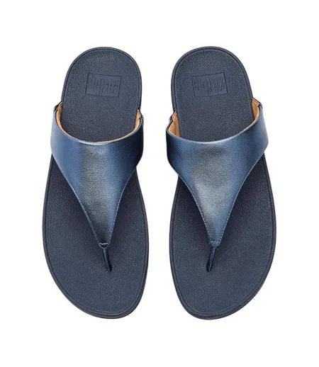 Sandales Femme Bleu Cosmique Métallisé FitFlop