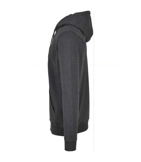 Build Your Brand Mens Basic Hoodie (Charcoal) - UTRW8025
