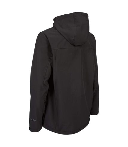 Trespass Mens Hebron Waterproof Softshell Jacket (Black)