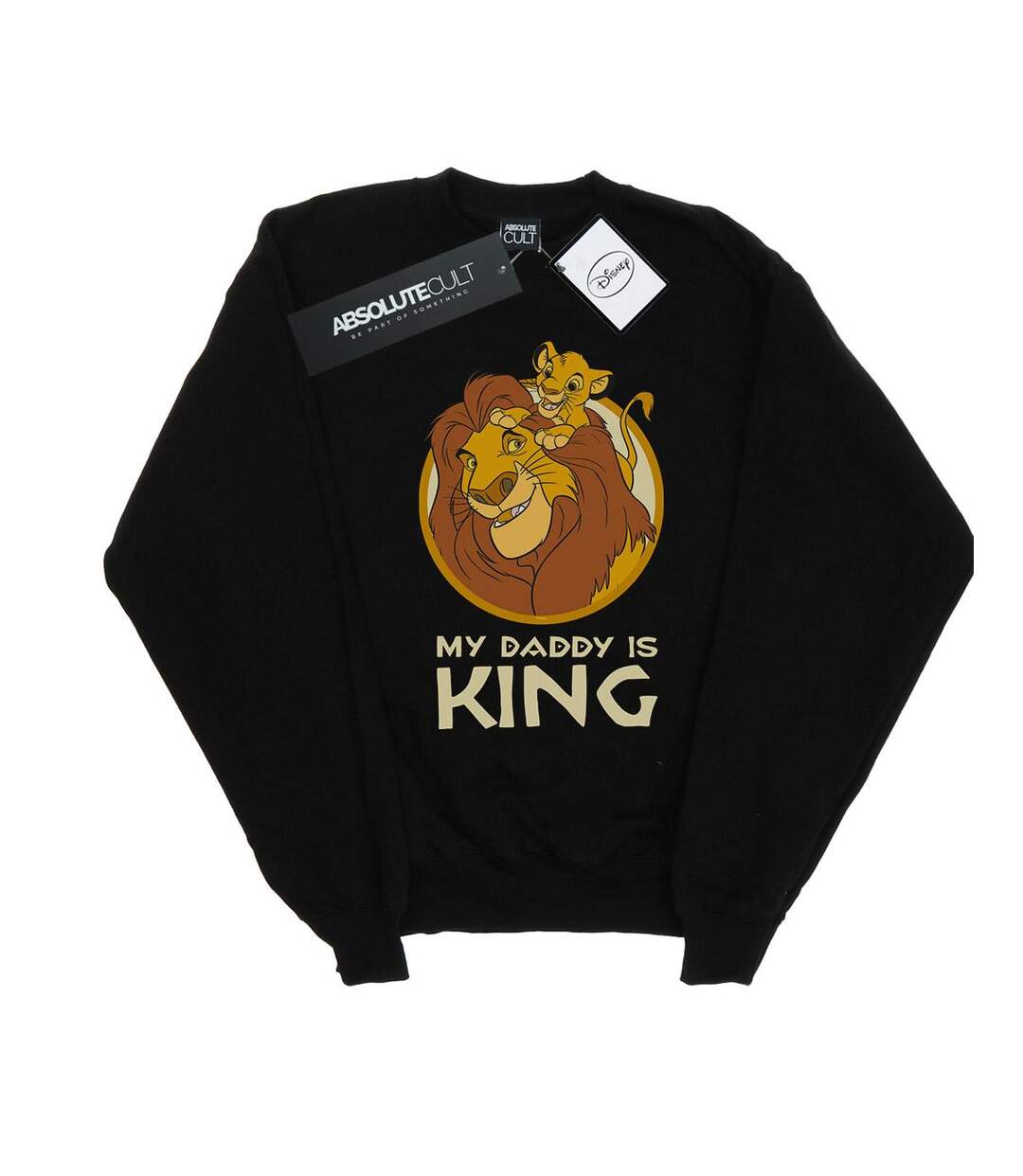 Disney Sweat Womens/Ladies The Lion King My Daddy Is King (Noir) - UTBI22115-1