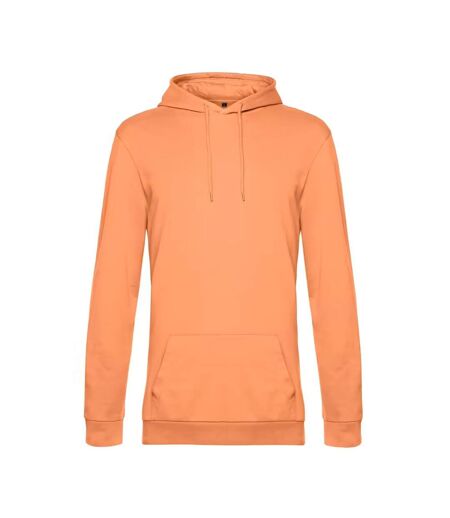 Sweat À Capuche Motif/style Uni Homme Orange Melon B&C
