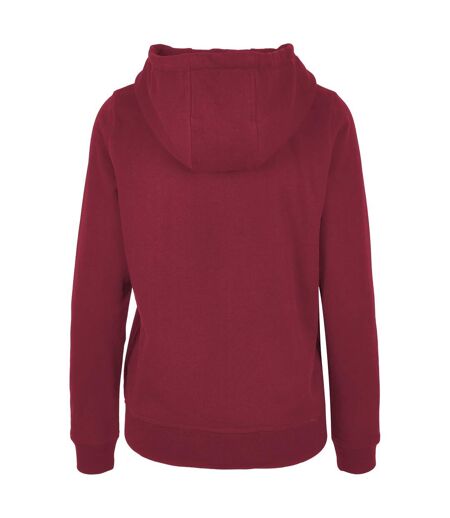 Sweat À Capuche Basic Femme Bordeaux Build Your Brand