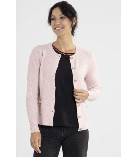 Gilet Chic Rose