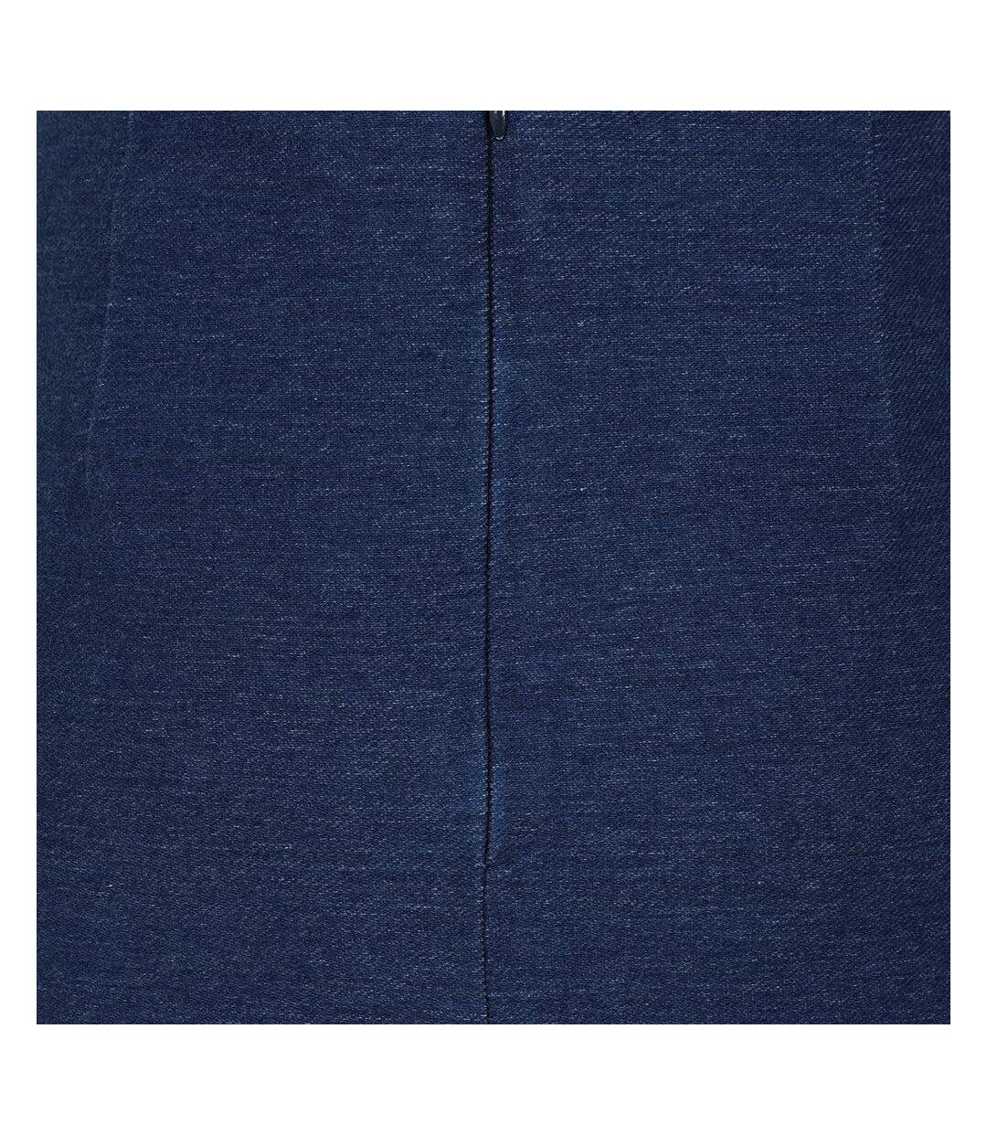 Womens/ladies Cotton Skirt Indigo Lazy Jacks-4