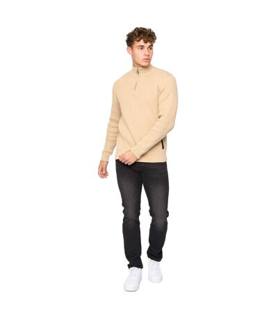 Pull Havaline Homme Beige Crosshatch
