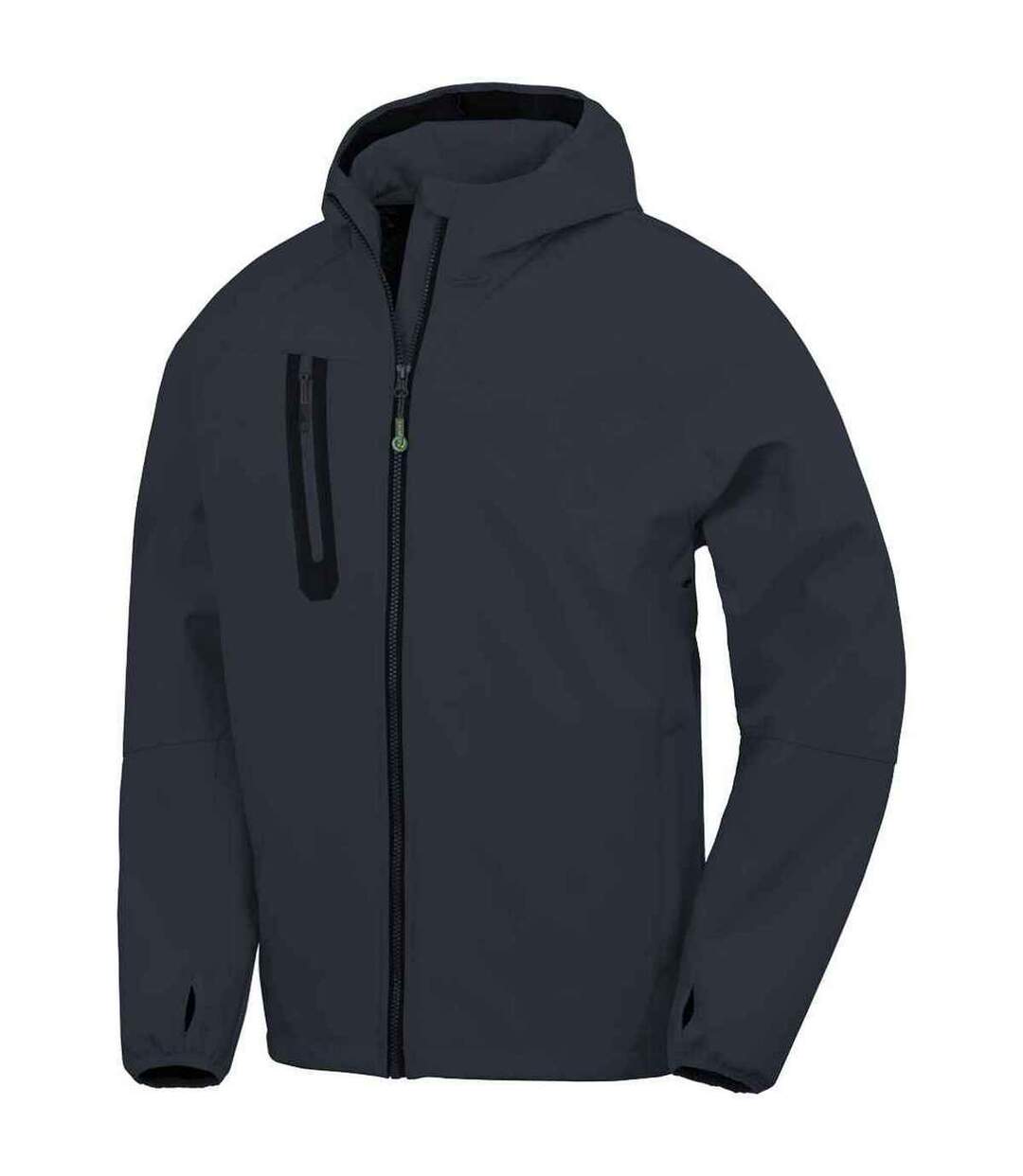 Veste softshell homme bleu marine Result Genuine Recycled-1