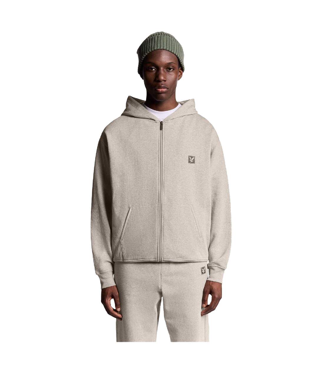 Veste À Capuche Détente Homme Beige Lyle & Scott-2