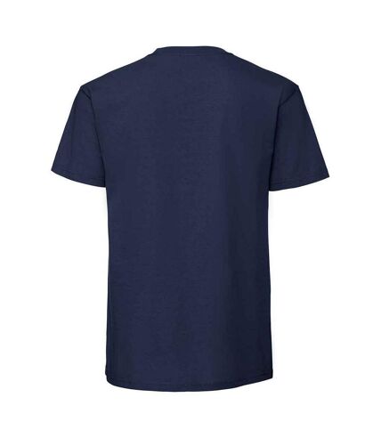 T-shirt ringspun premium homme bleu marine foncé Fruit of the Loom