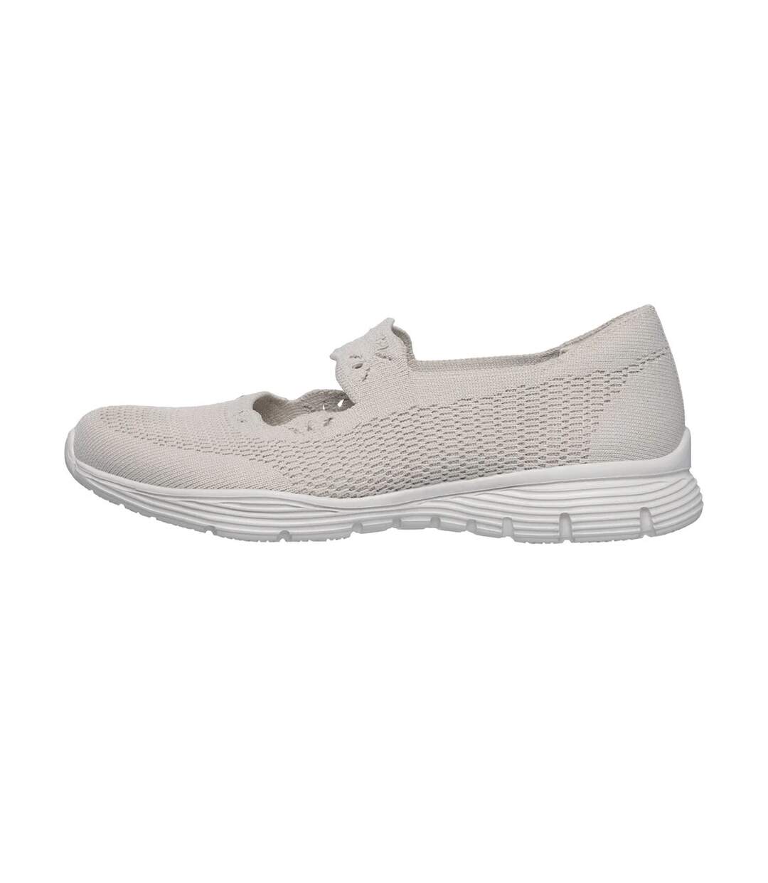 Womens/ladies seager cute n´ coy shoes natural Skechers-2