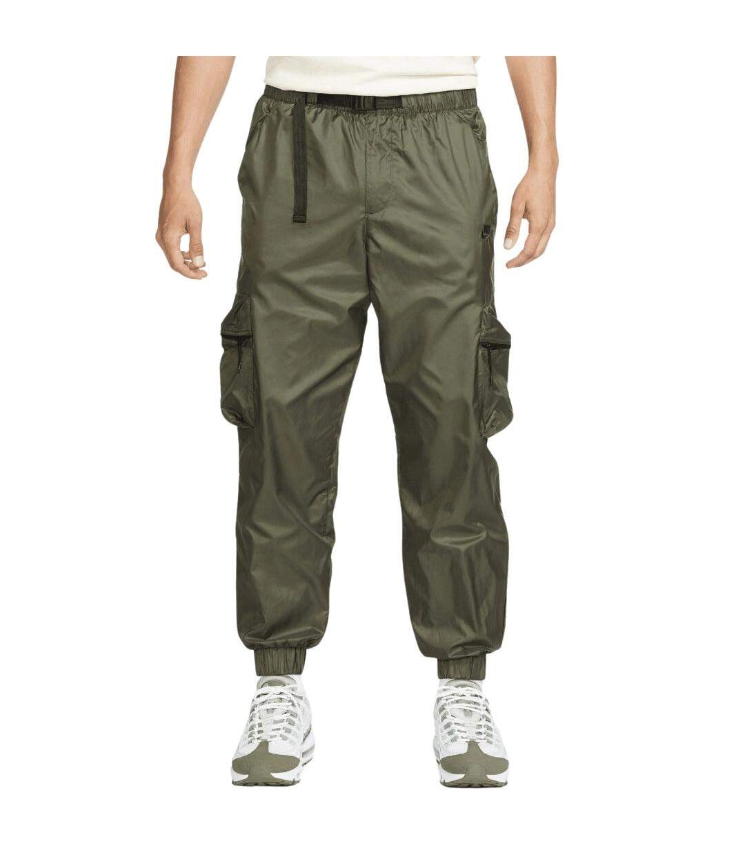 Pantalon À Poches Homme Vert Foncé Nike-1