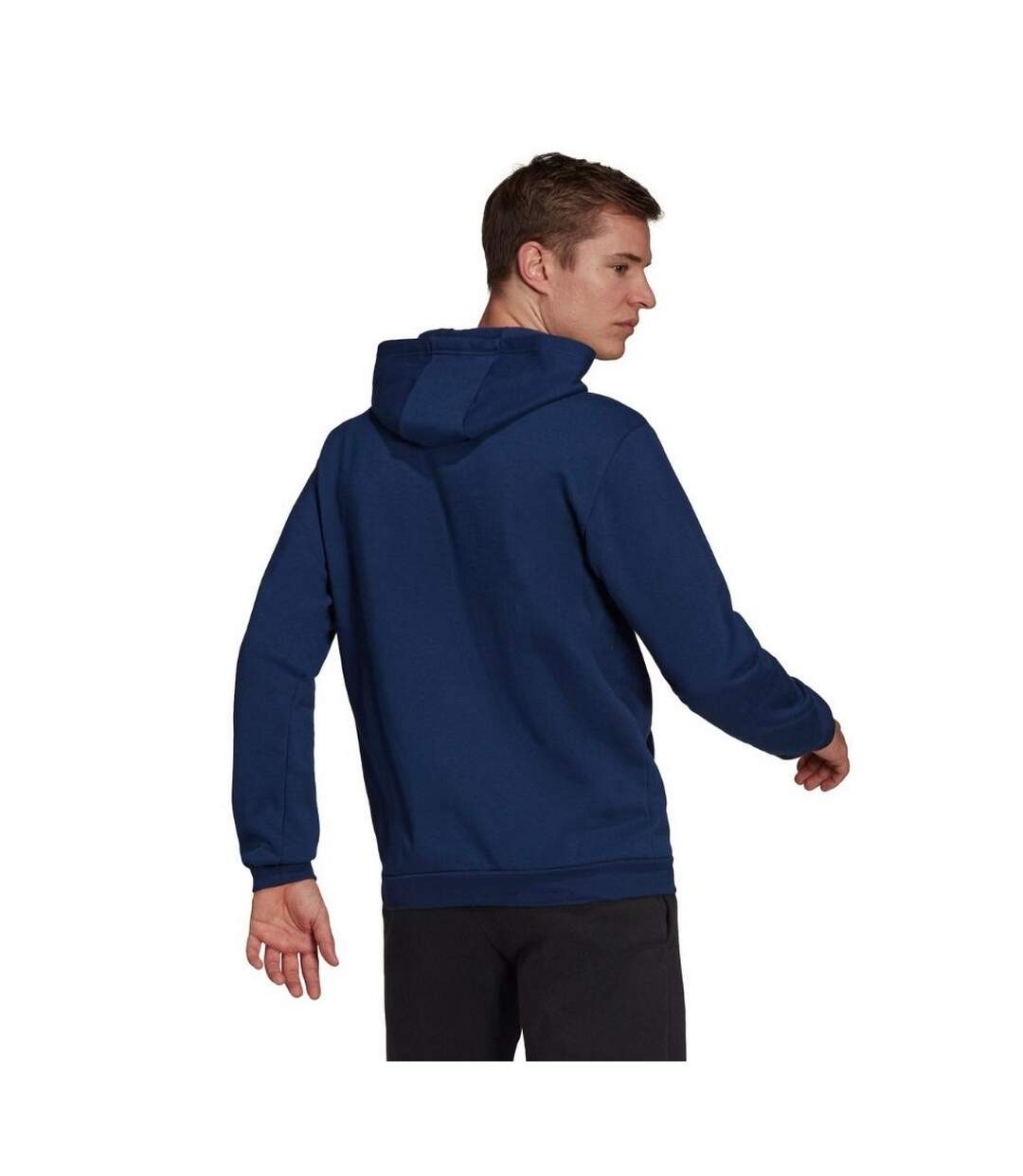 Sweat À Capuche Entrada Homme Bleu Marine Adidas-3