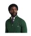 Mens Cable Knit Half Zip Jumper Green Gant-4