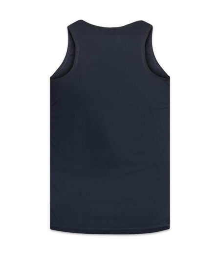 Duke Mens Fabio-1 Kingsize Muscle Vest (Black) - UTDC171