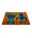 Lilo & Stitch - Paillasson HEY SEE YA LATER (Marron / Bleu / Rouge) (40 cm x 60 cm) - UTTA11653
