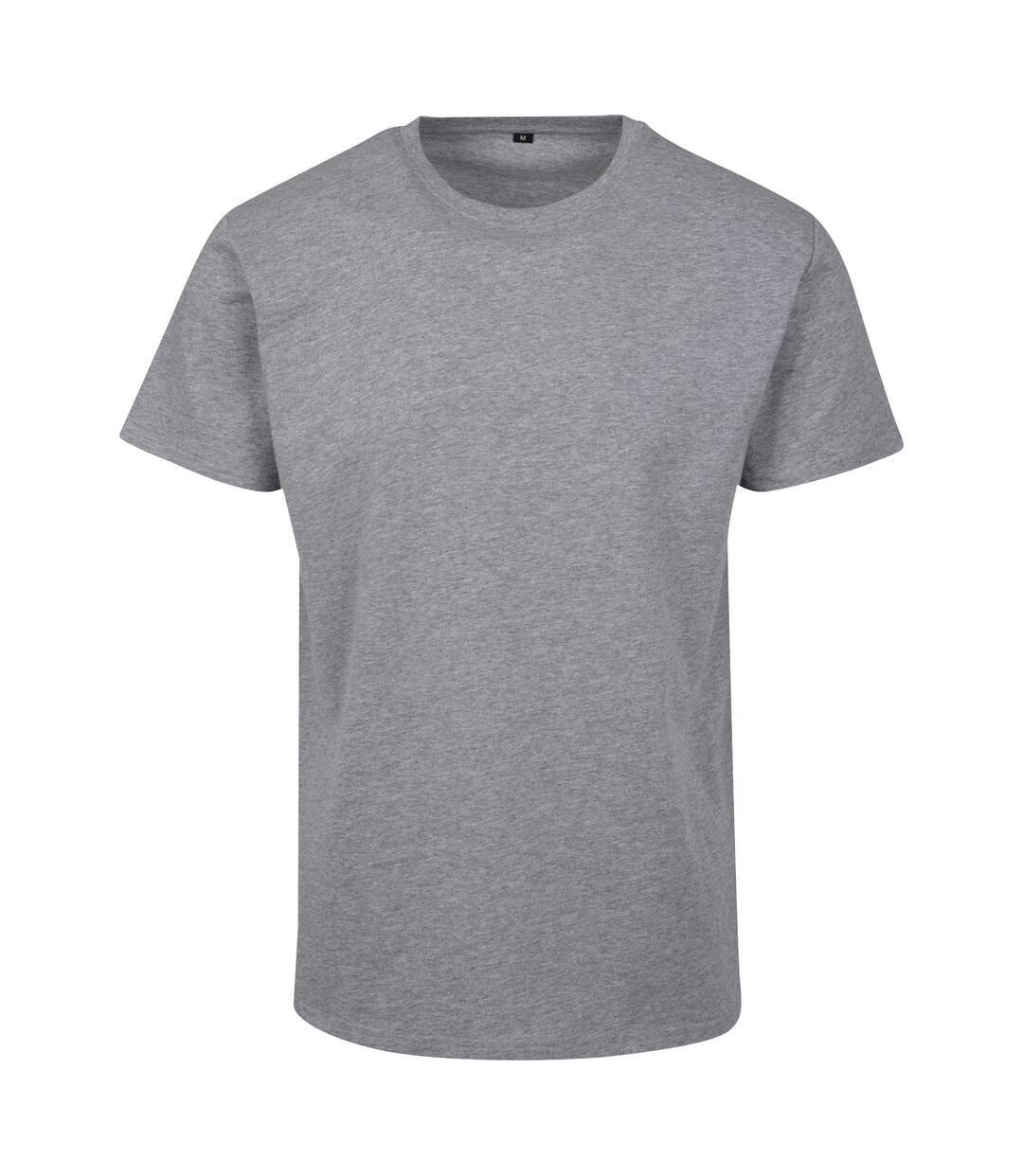 Build Your Brand T-shirt basique pour hommes (Gris chiné) - UTRW7650