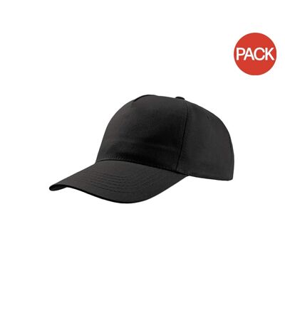 Lot de 2  casquettes start adulte noir Atlantis