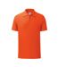 Fruit Of The Loom Mens Iconic Polo Shirt (Flame Orange)