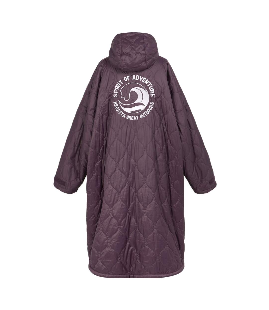 Peignoir À Langer Imperméable Adulte Prune Sombre Regatta-2