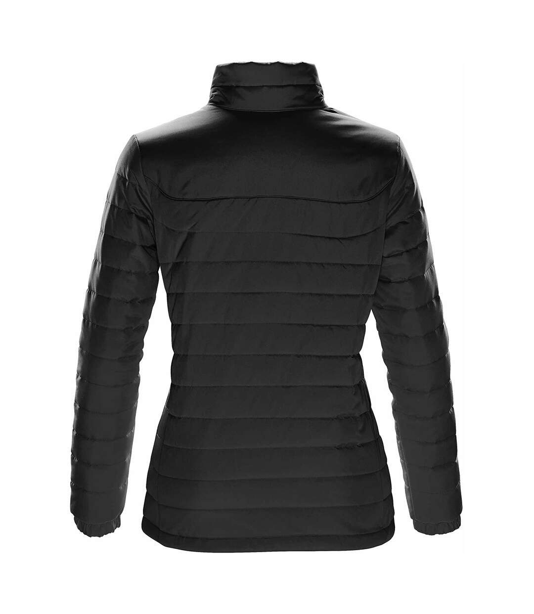 Womens/ladies Nautilus Quilted Padded Jacket Black Stormtech-2
