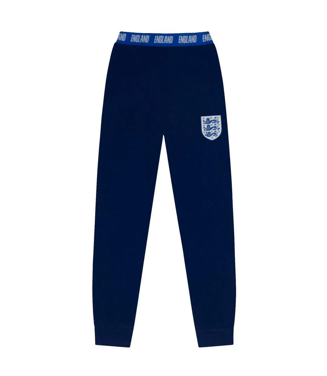 Ensemble De Pyjama Long Premium Homme Bleu Marine England-4
