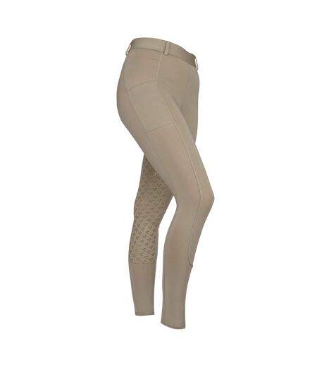 Aubrion Womens/Ladies Albany Horse Riding Tights (Beige)