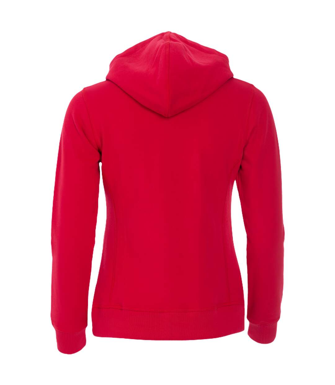 Sweat à capuche classic femme rouge Clique