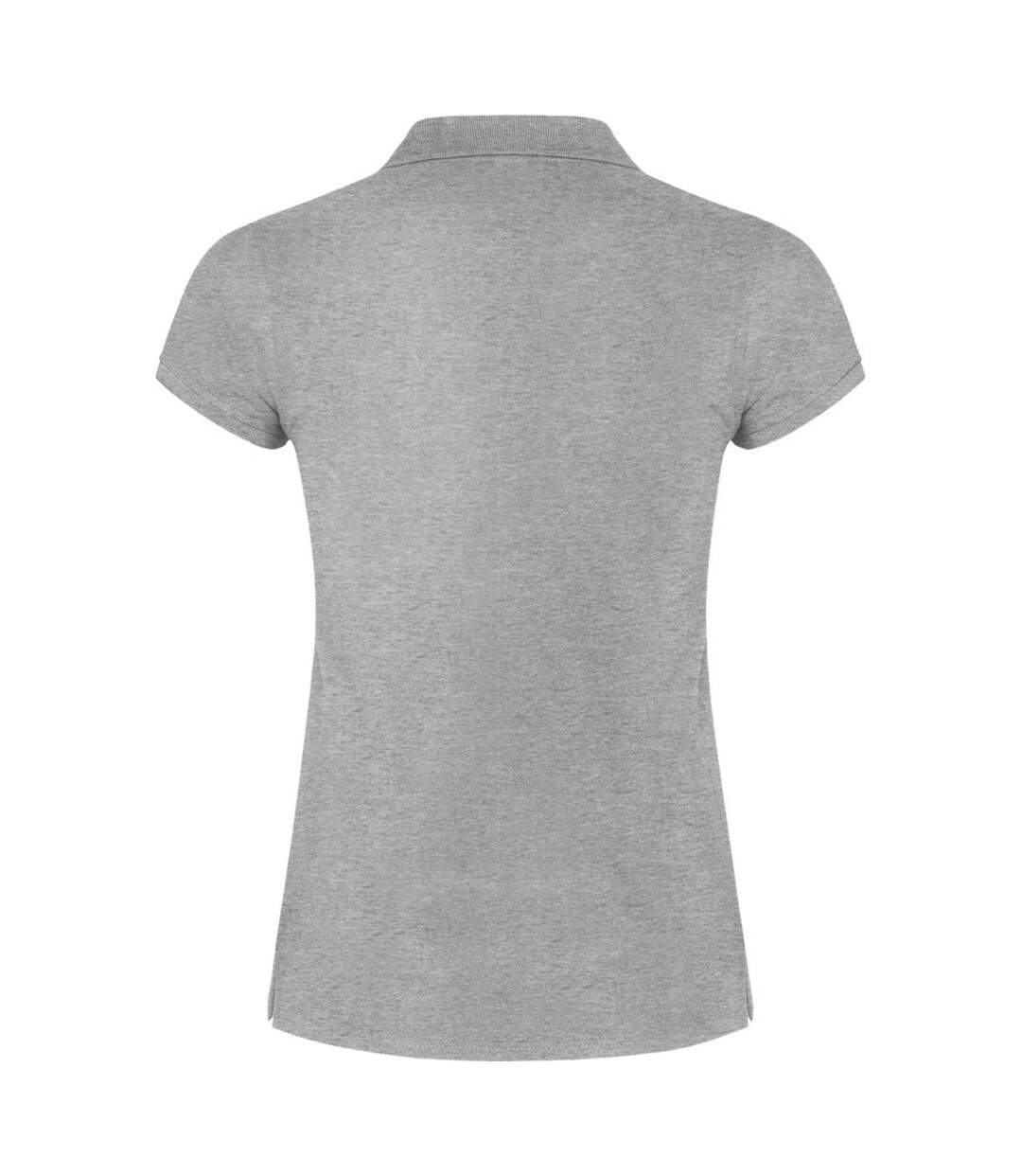 Polo Star Femme Gris Chiné Roly-2