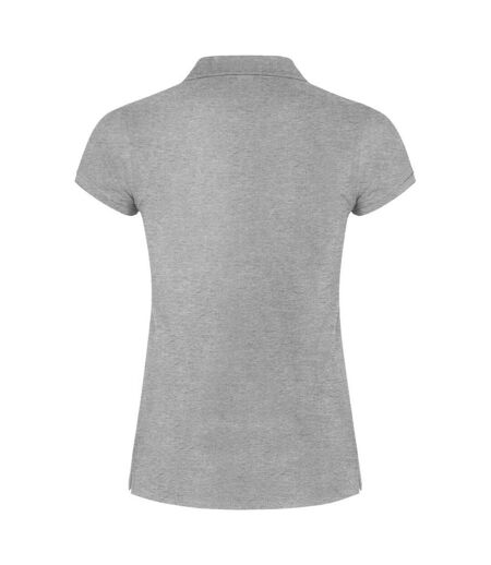 Polo Star Femme Gris Chiné Roly