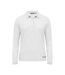 Womens/ladies Advantage Long-sleeved Polo Shirt White Cutter & Buck-1