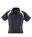 Polo Team Spirit Femme Noir Blanc Spiro-2