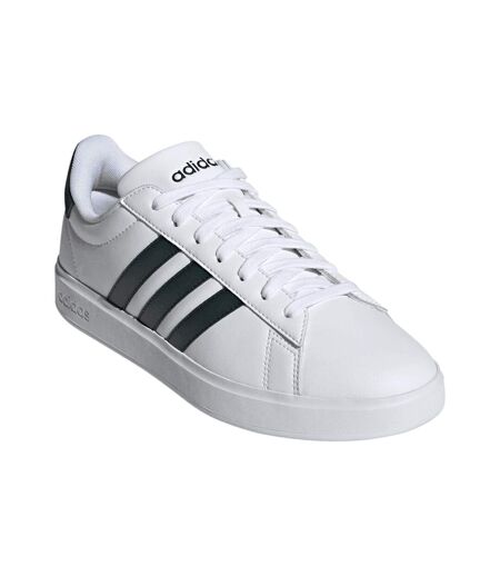Baskets Grand Court 2.0 Homme Blanc Noir Adidas