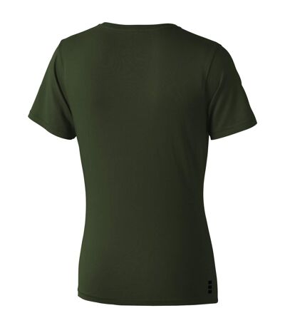 Elevate Womens/Ladies Nanaimo Short Sleeve T-Shirt (Grey Melange) - UTPF1808